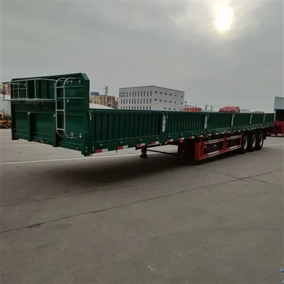 Semi-reboque de transporte de equipamentos pesados